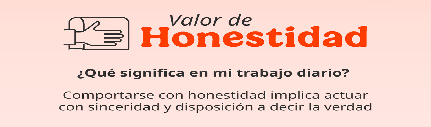 Valor de Honestidad